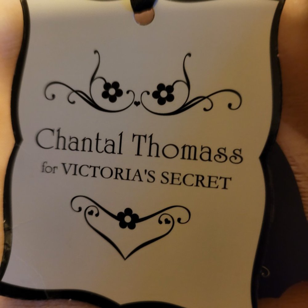 RARE NWT Vintage Chantal Thomass x Victoria Secret Red Satin Corset Top 34B - Picture 7 of 7
